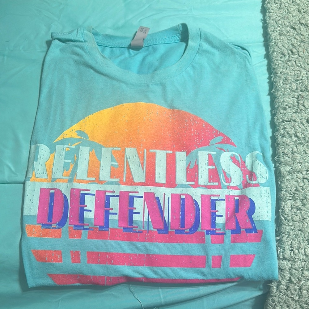 Men's Blue Graphic Tee